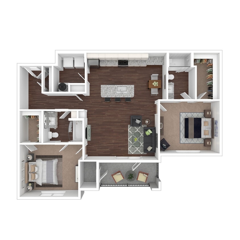 Floor Plan - The Claiborne