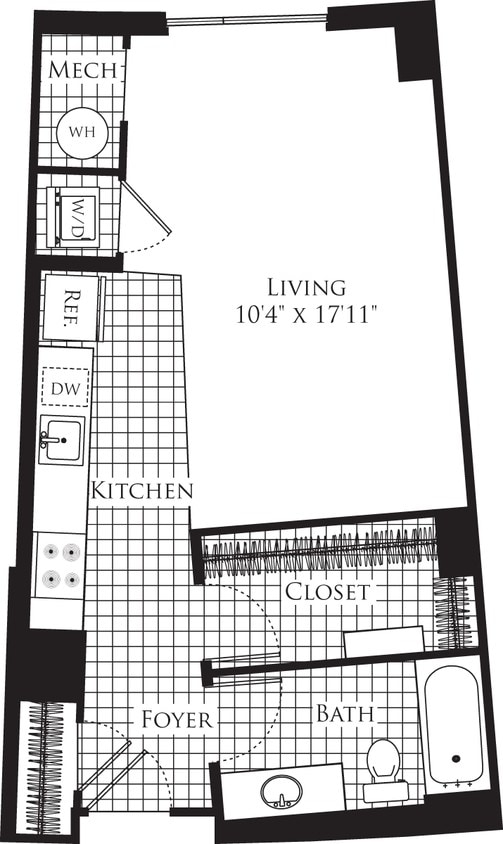 Floor Plan - Studio- 501