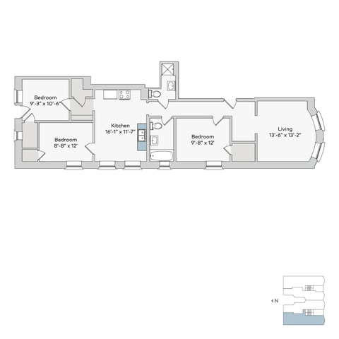 Floor Plan - 1515-3bC