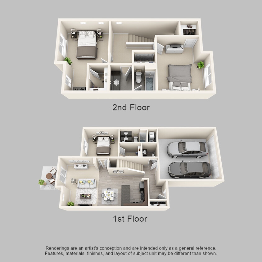 Floor Plan - Yalding (3D)