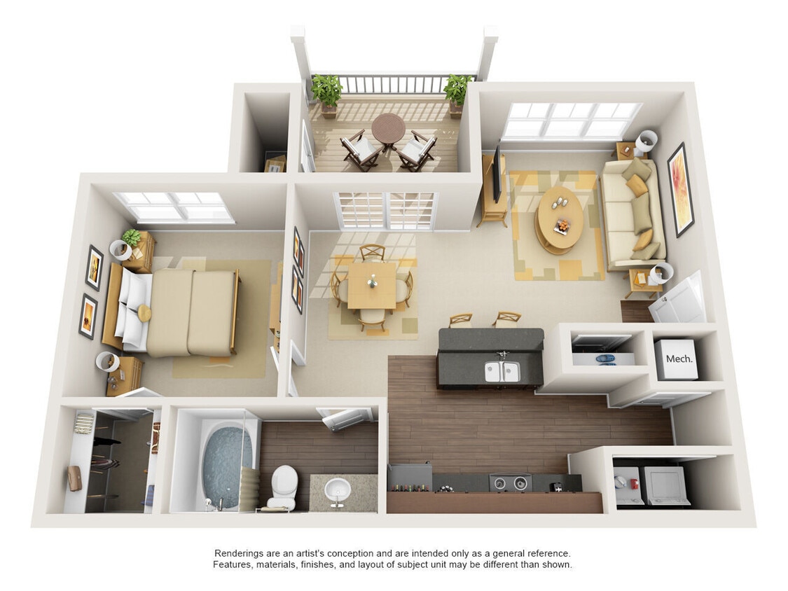 Floor Plan - The Darlington
