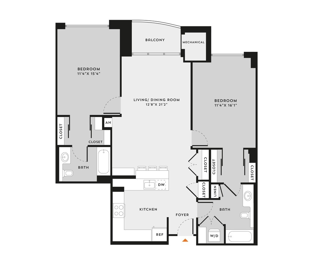 Floor Plan - 2.2D