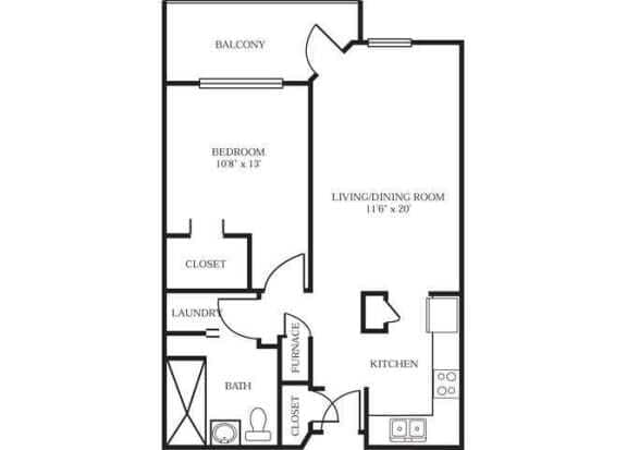 Floor Plan - Itasca Renovated