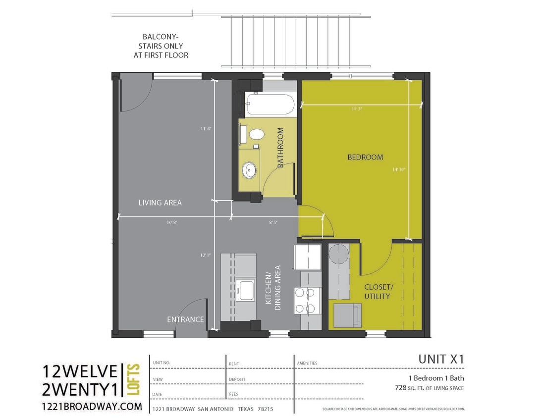 Floor Plan - X1