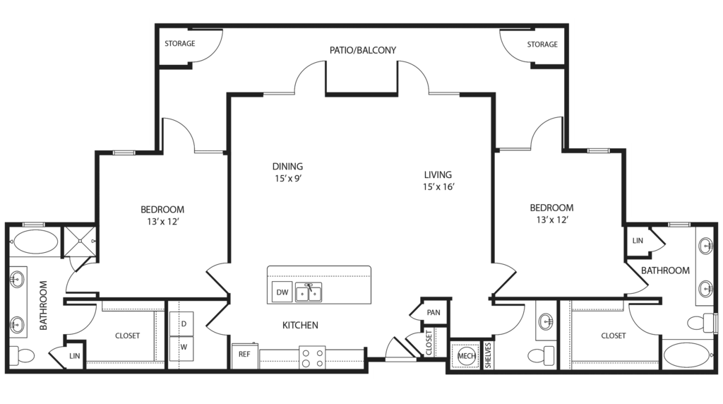 Floor Plan - Luckenbach B4