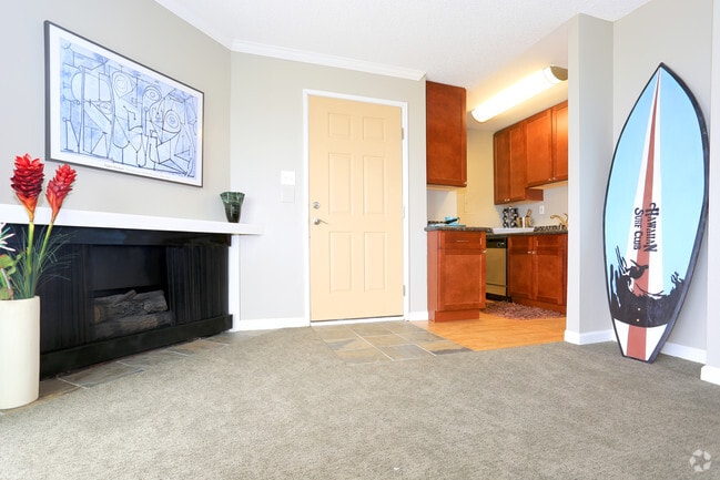 Studio: Living Space - OceanAire Apartment Homes