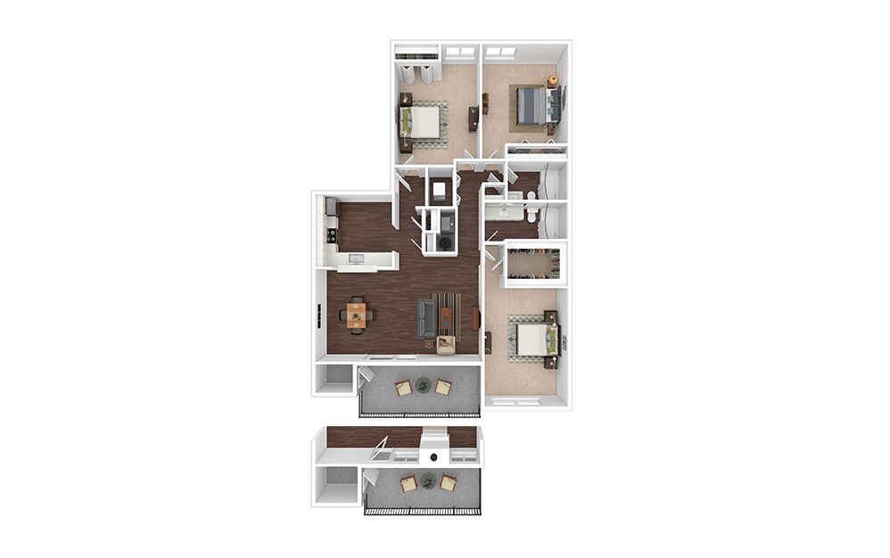 Floor Plan - Vinings - Renovated