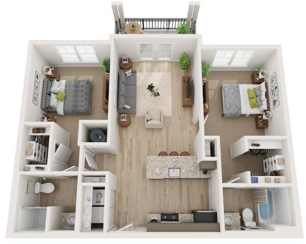 Floor Plan - B1 & B2