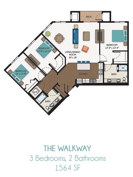 Floor Plan - The Walkway