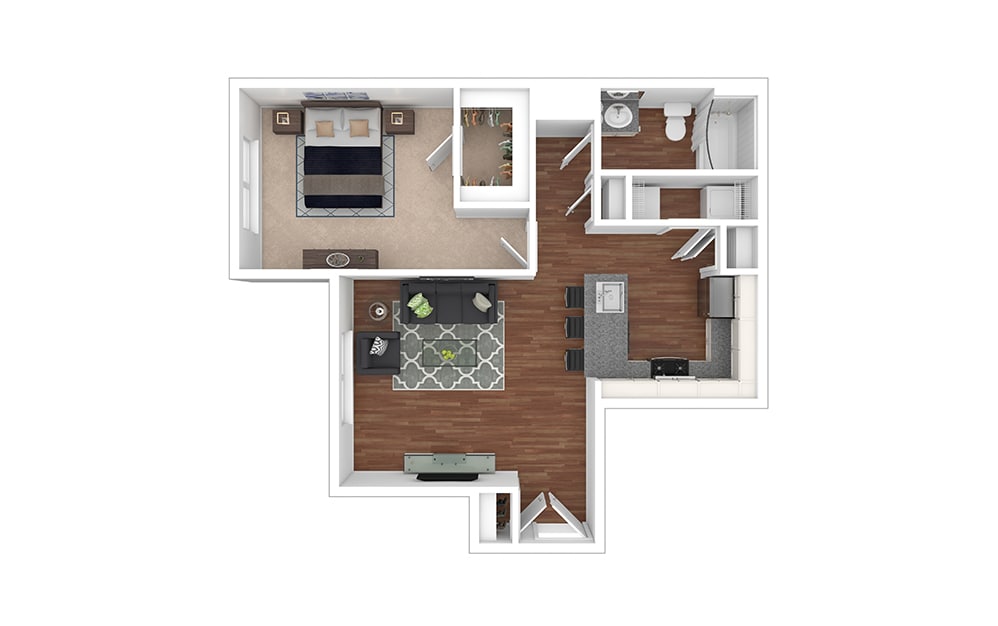 Floor Plan - A1U - Badland