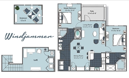 The Windjammer w/ Solarium & Loft - All the space you could want! Fully Upgraded Tw...