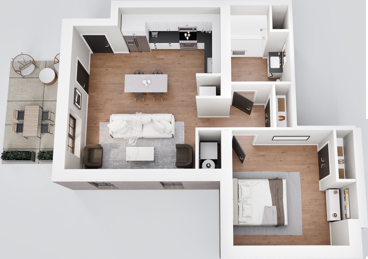 Floor Plan - The Cove ADA