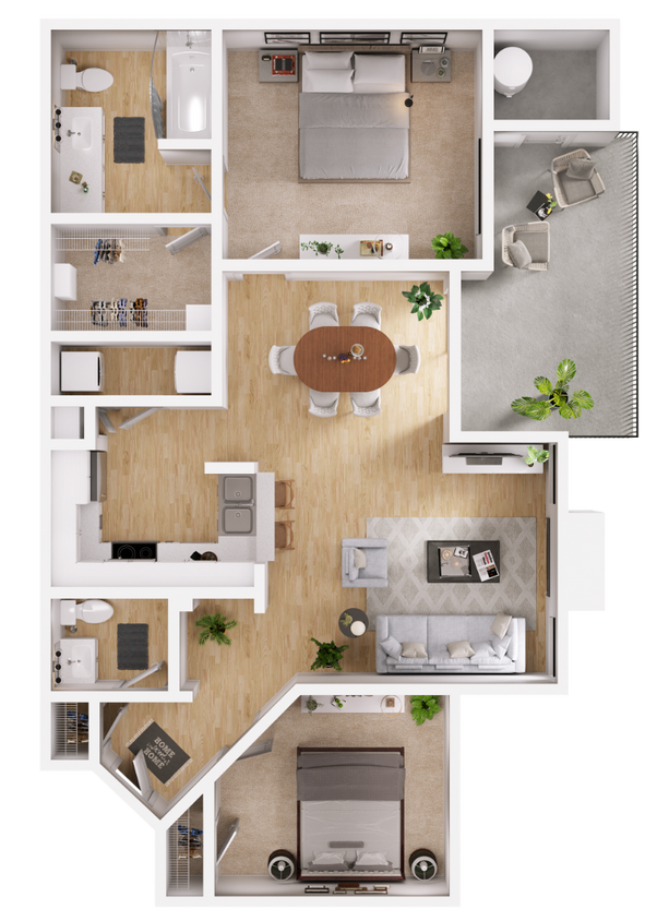 Floor Plan - Violet