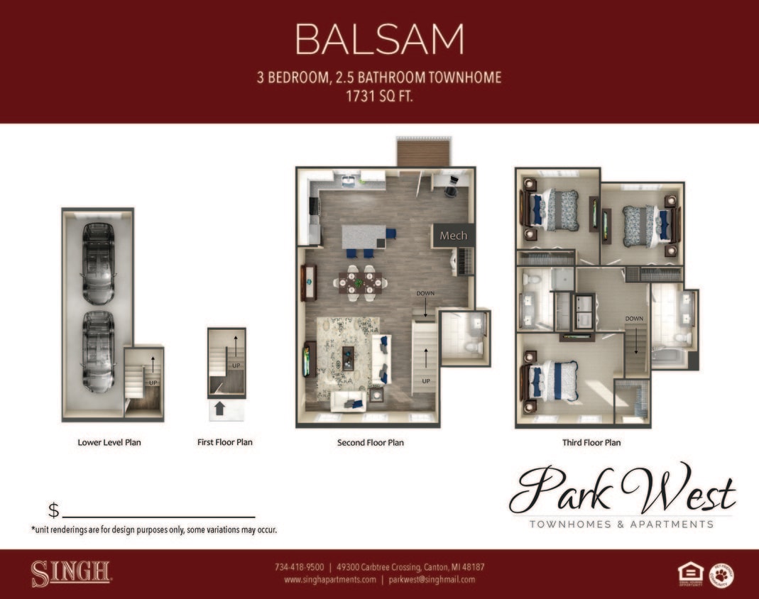 Floor Plan - Balsam