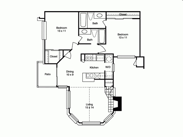 2BR/2BA - B2
