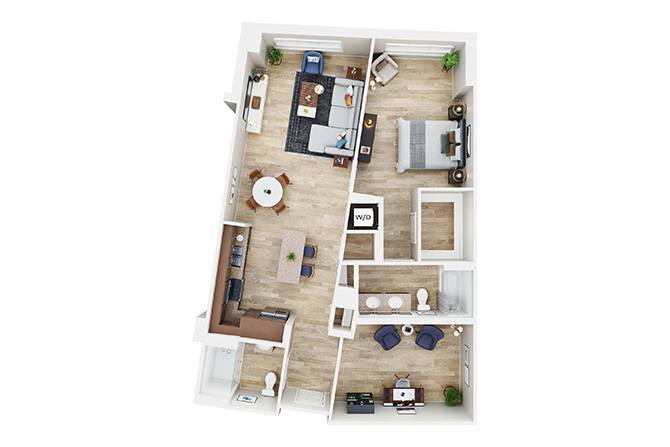 Floor Plan - A21 with Den