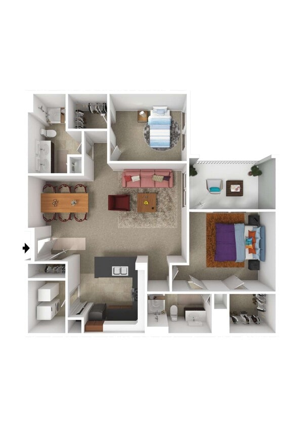 Furnished Example - 2B-A2