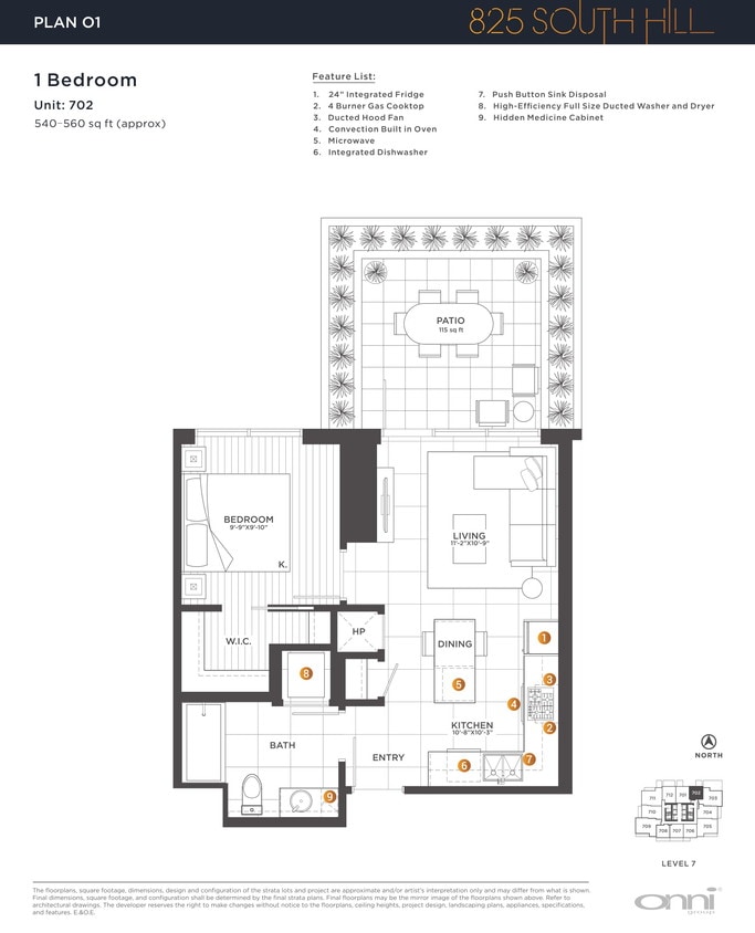Floor Plan - PLAN O1
