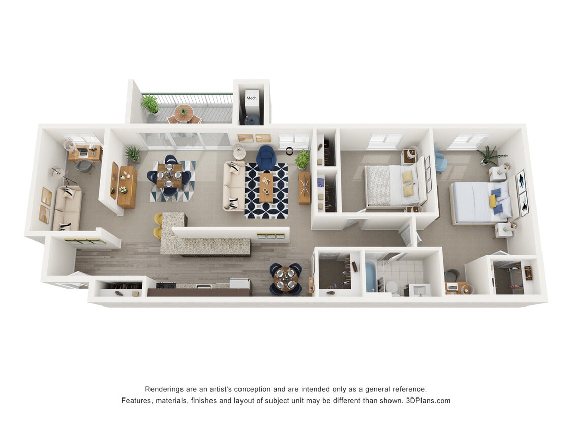 Floor Plan - Fairfax Renovated