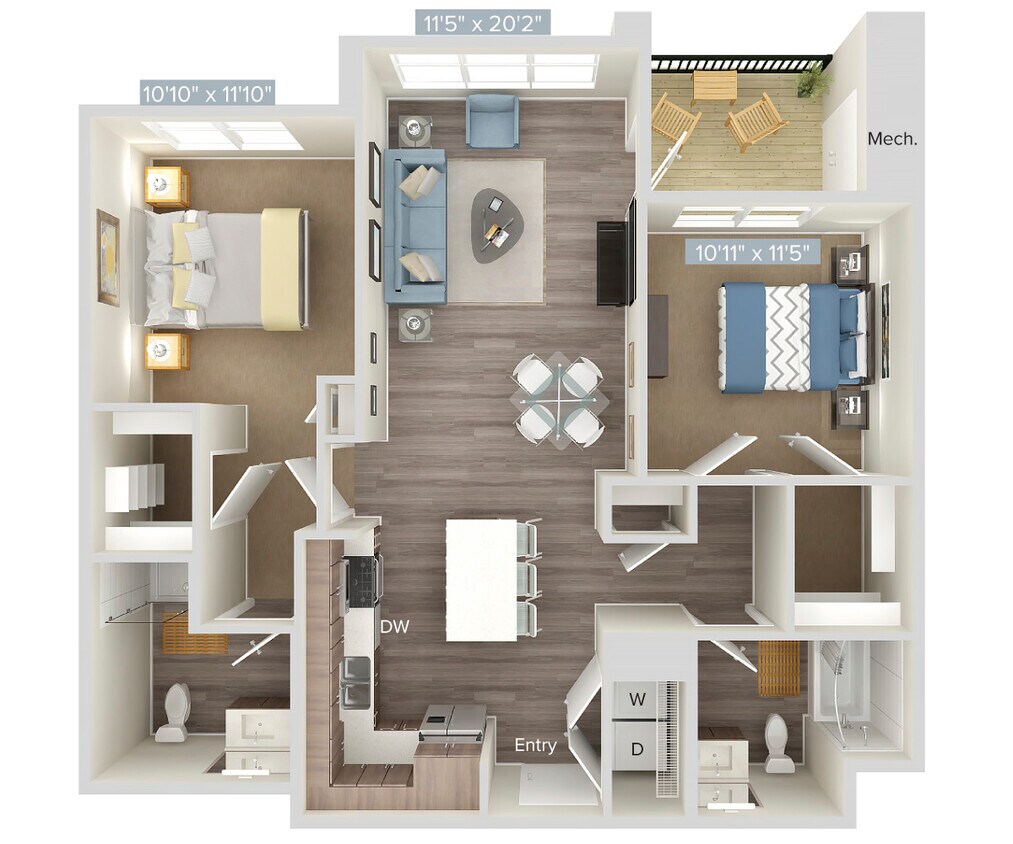 Floor Plan - B4-337-338