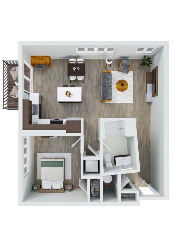 Canton - Canton: 1 Bedroom Apartment