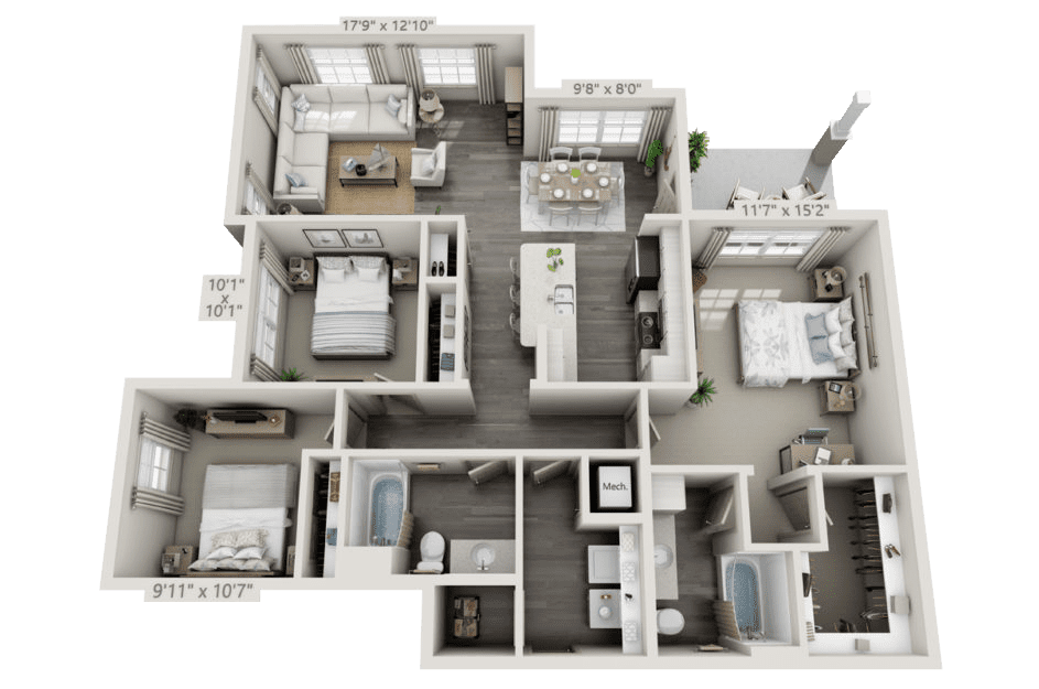 Floor Plan - Cypress