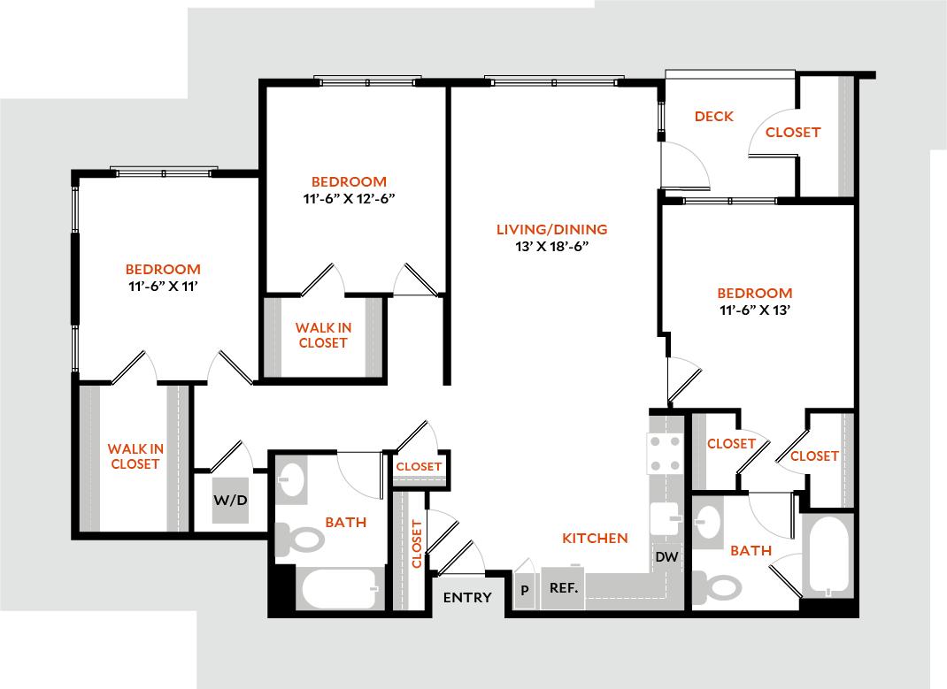 Floor Plan - Plan 3F