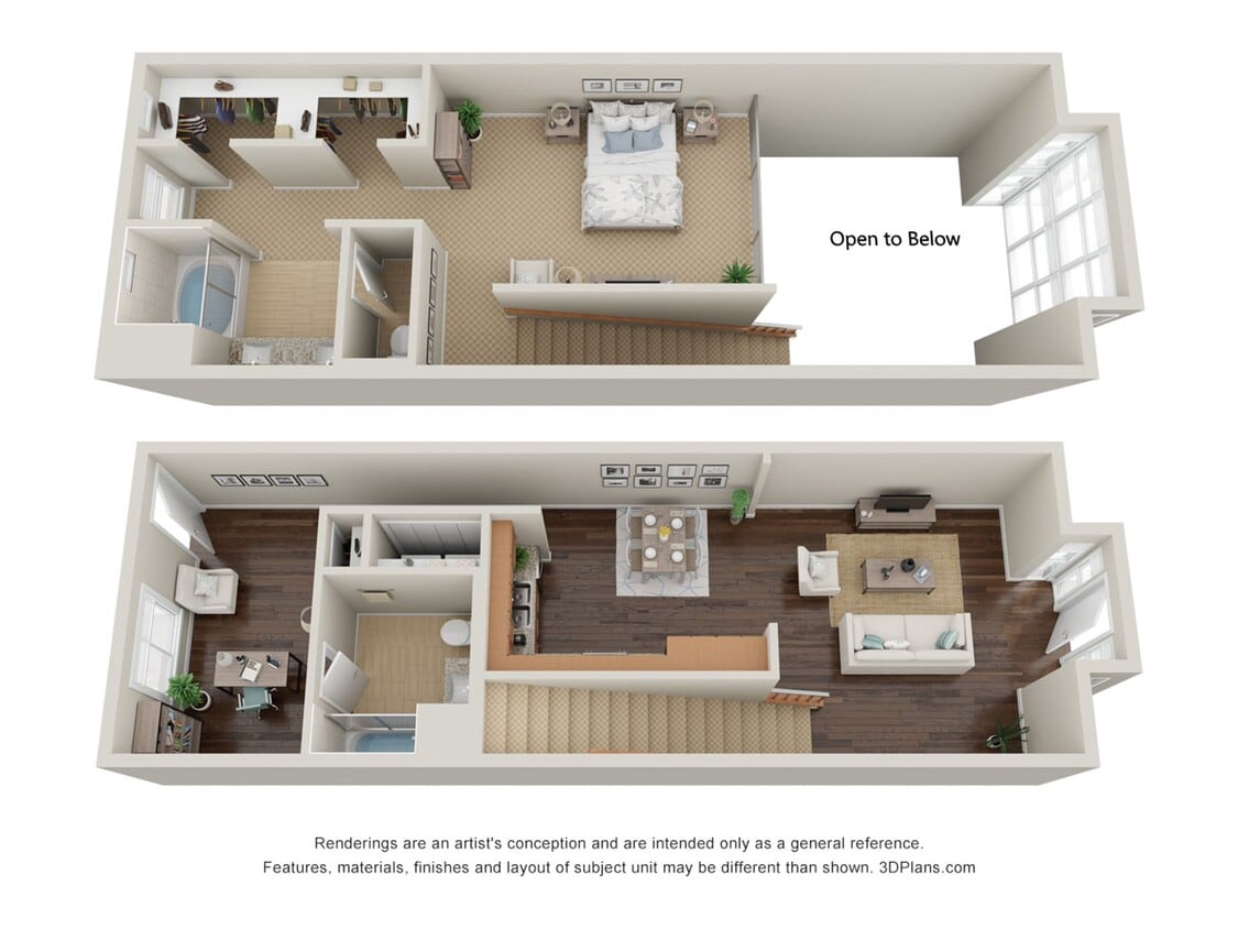 Floor Plan - 1x2RES-1367