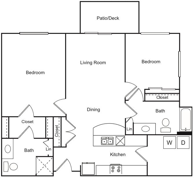 Floor Plan - B5 - 2x2
