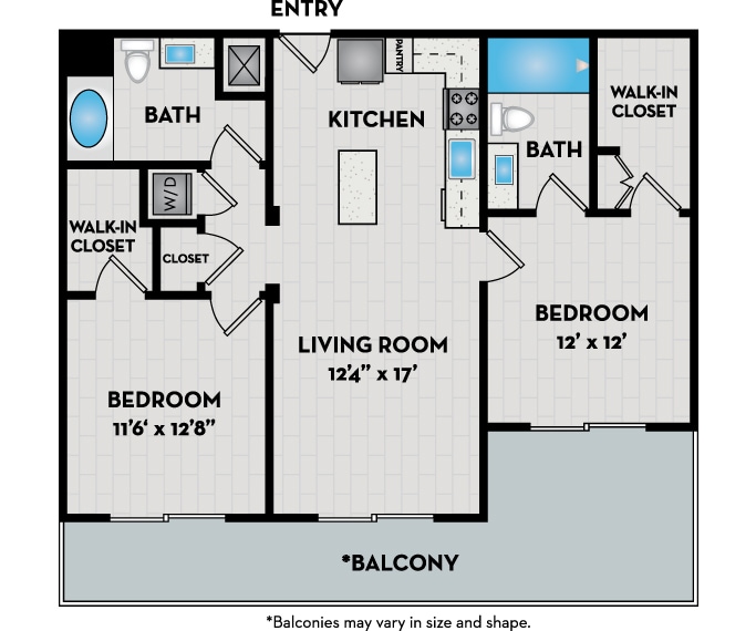 Floor Plan - 22F1 / Grenache