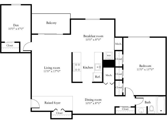 Floor Plan - 870