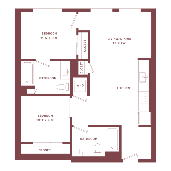 Floor Plan - B2A-W
