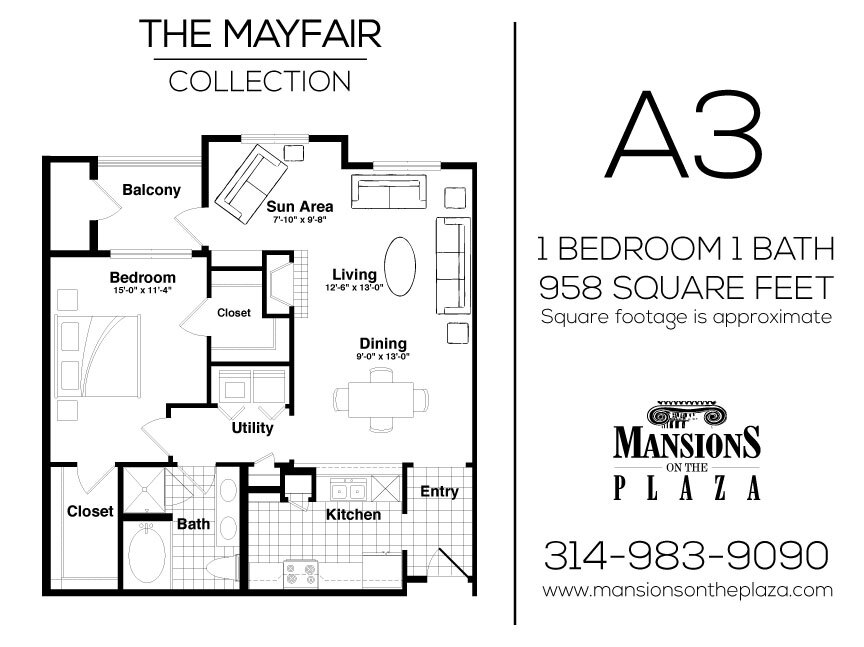 Floor Plan - Mayfair - A3