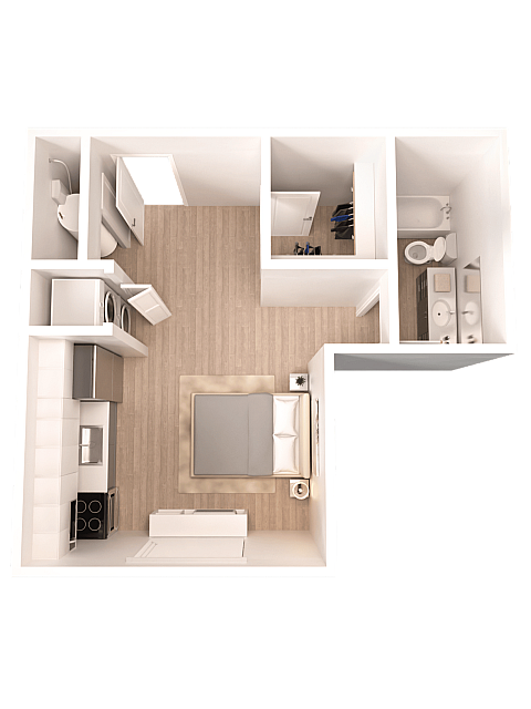Laser - Studio Floorplan - The Laser