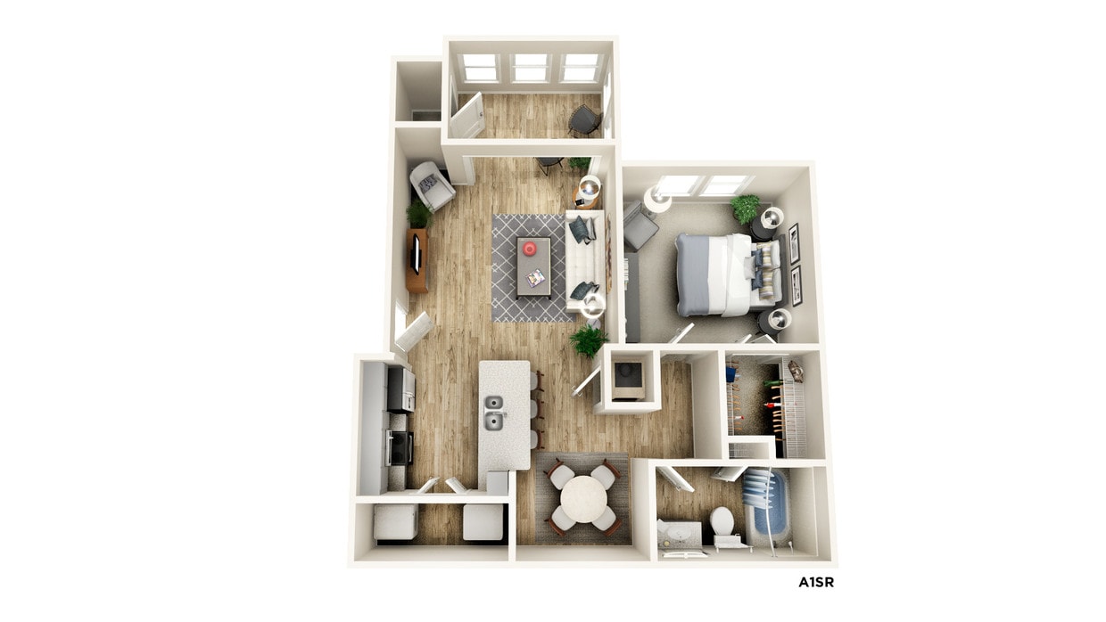 Floor Plan - A1SR-Carerra