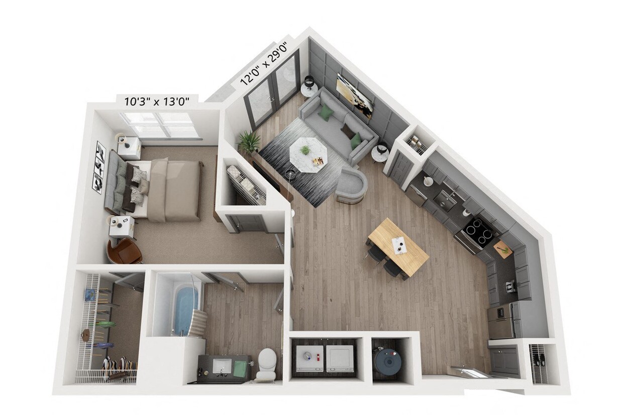 Floor Plan - Vernon  (1.1L)