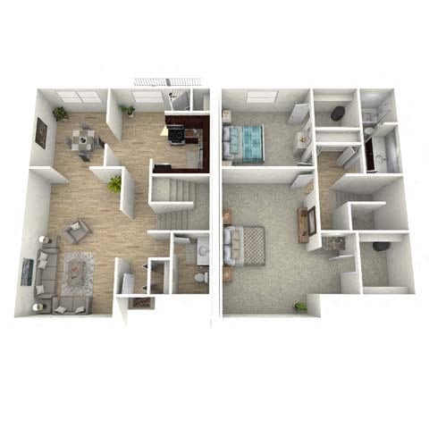 Floor Plan - Newberry Townhome