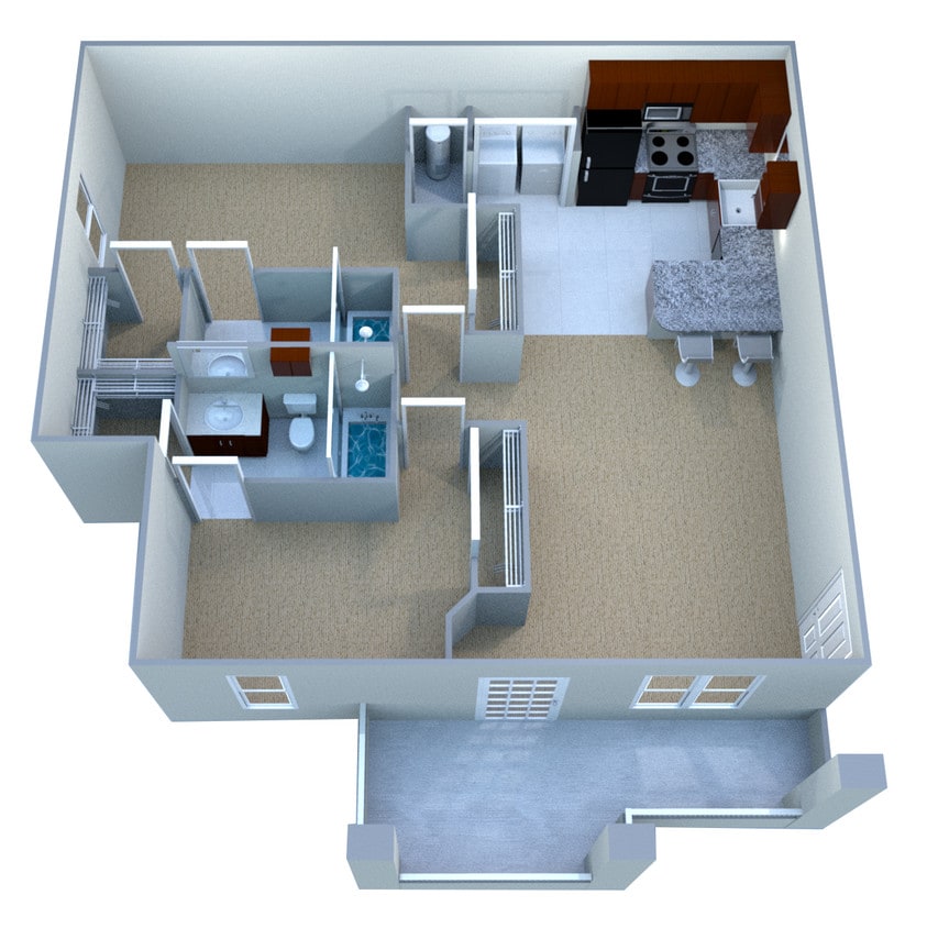 Floor Plan - Custom Deluxe III
