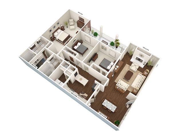 Floor Plan - The Augustine