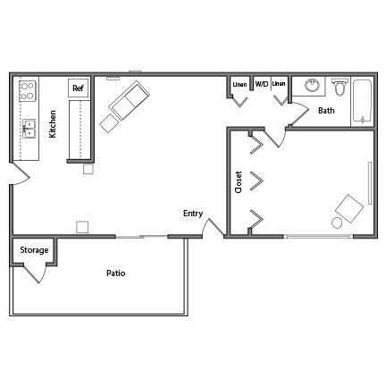 Floor Plan - Plan 1CR