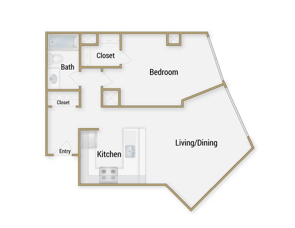 Floor Plan - Golden Gate 2
