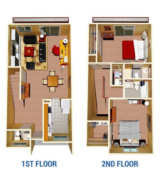 Floor Plan - TH - 2 floor - Premium 