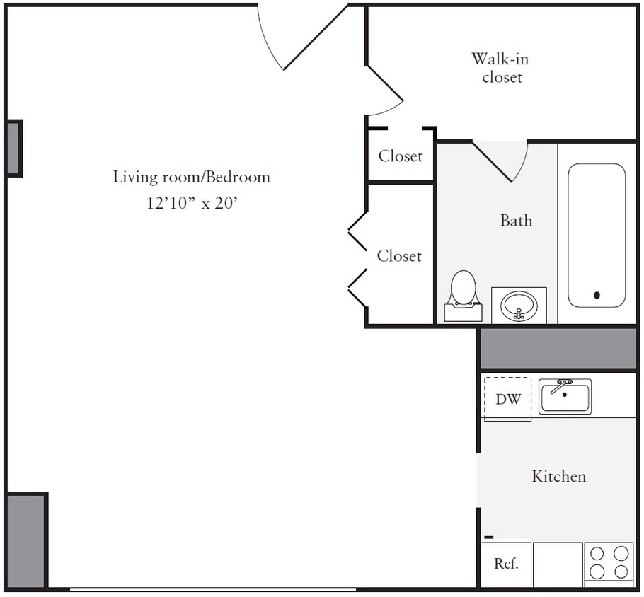 Floor Plan - S1-500sq-Tier22