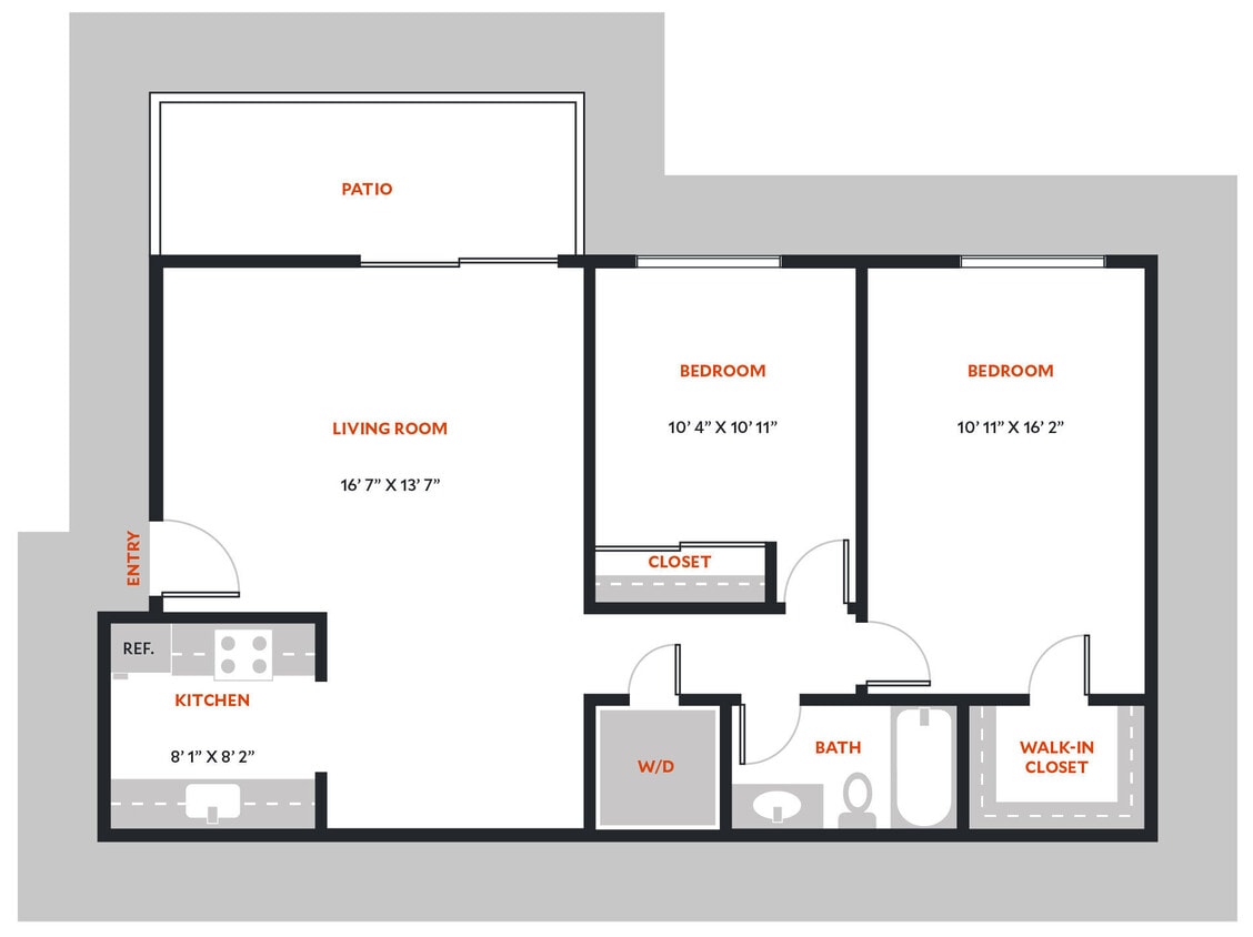 Floor Plan - Plan 2C - Classic