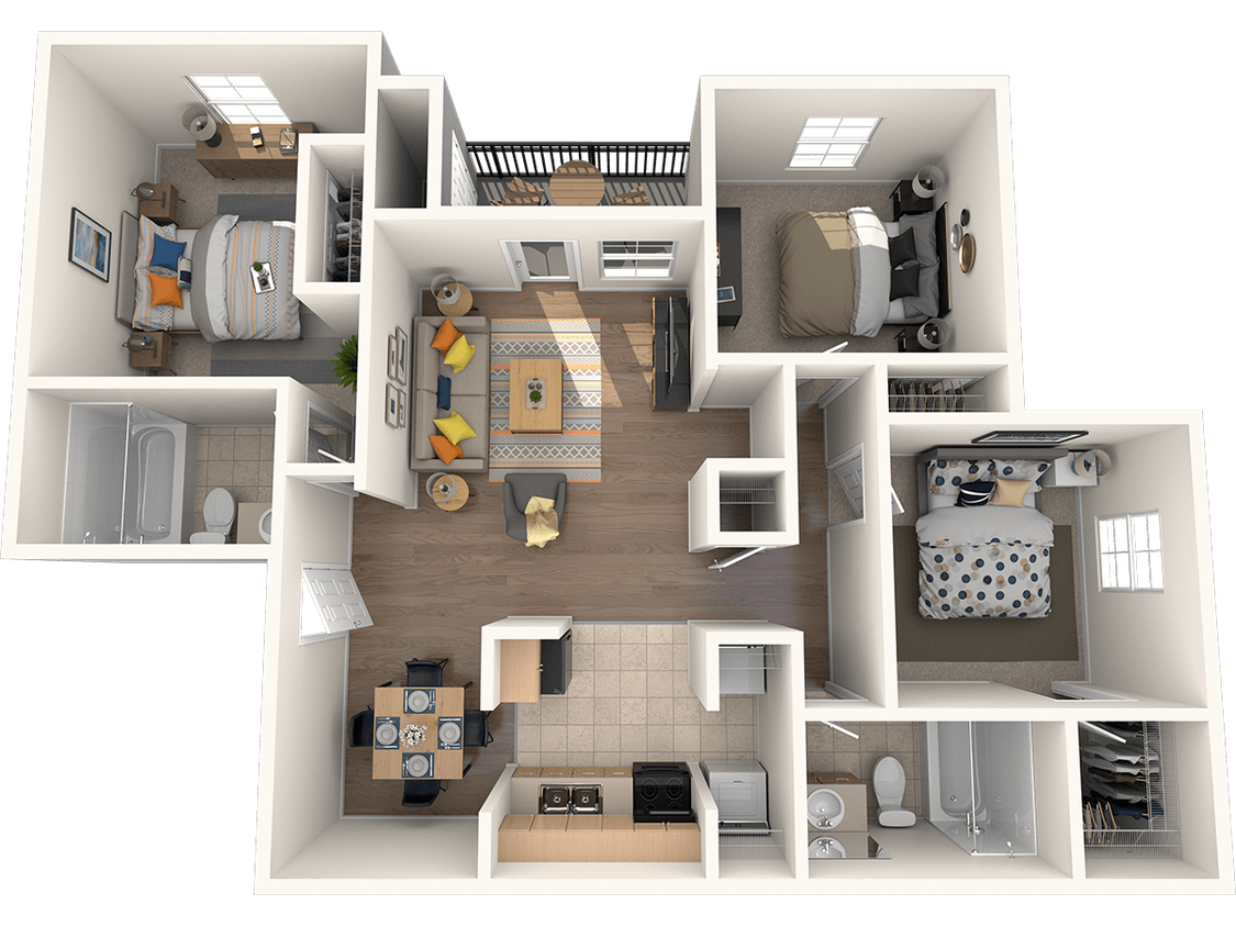 Floor Plan - THE MAGNOLIA