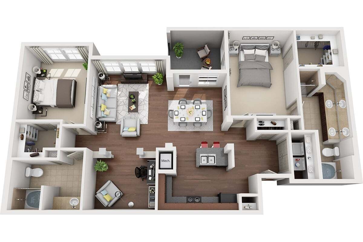 Floor Plan - Caddo