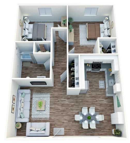Floor Plan - 2X1
