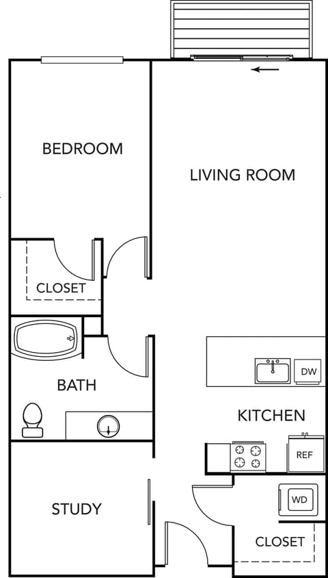 Floor Plan - Highland C1