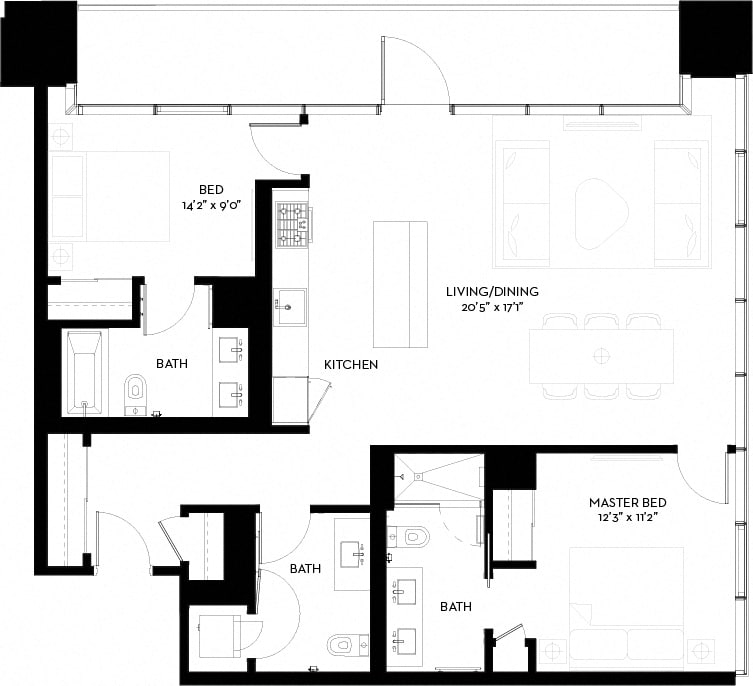 Floor Plan - 2S-I