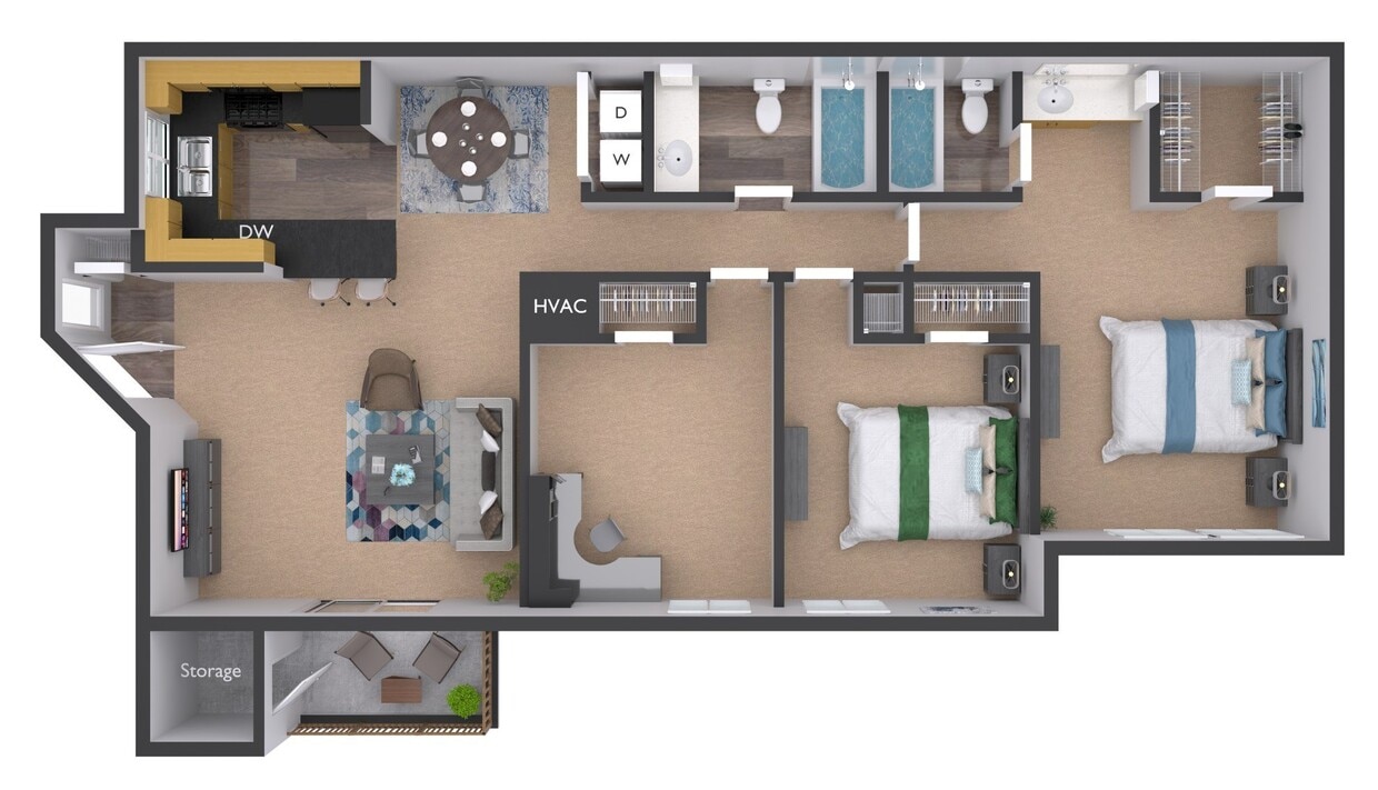 Floor Plan - Upgraded Chestnut